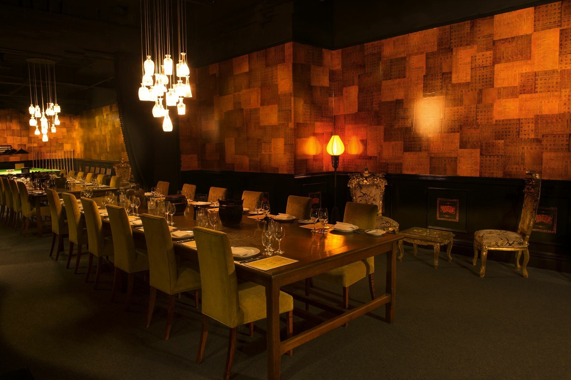 Qt 웰링턴 아파트먼트 외부 사진 Interior of the restaurant